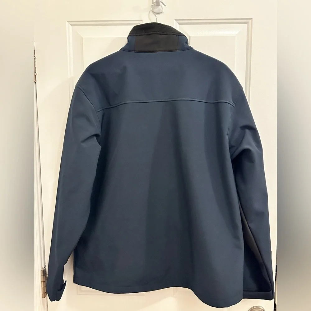 NRA National Rifle Assoc. Full Zip Fleece Lined Jacket Navy/Black Men’s XL